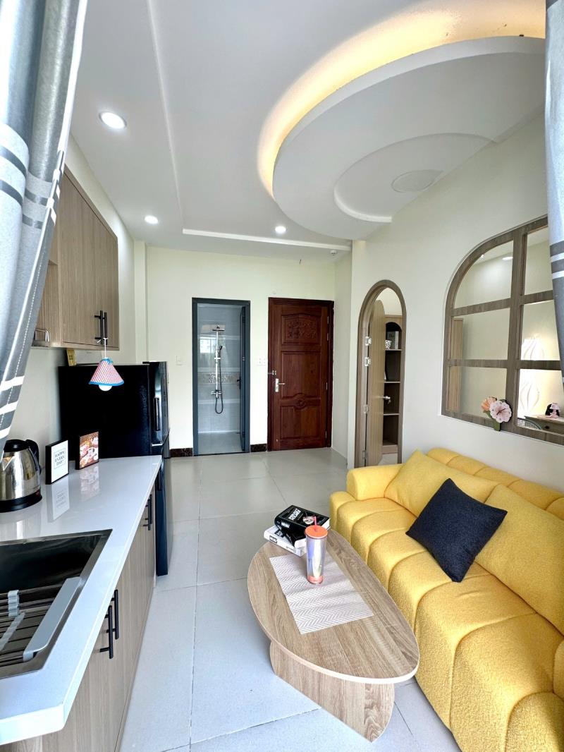 Cho thuê căn hộ 1pn, bếp riêng, ban công siêu rộng – nguyễn xí, bình thạnh | gần vlu, hutech, hiu - 4
