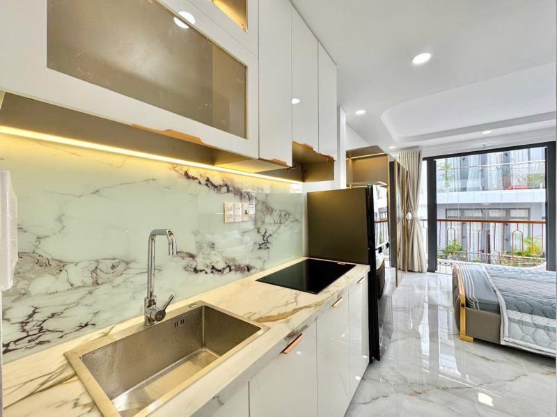 Studio ban công lớn full nội thất ngay lê quang định tiện đi chợ bà chiểu, hoàng hoa thám, quận 1, quận 3, phú nhuận - 3