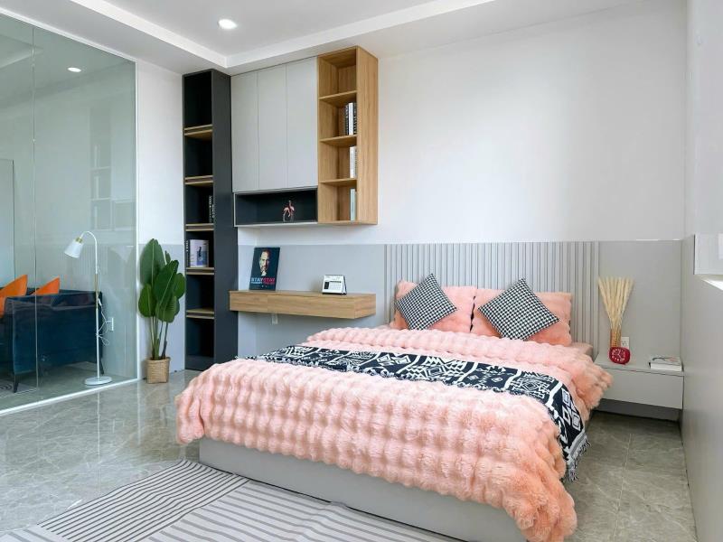 1pn 50m2 ban công rộng, thang máy, view quận 1, an ninh, full nội thất - 2