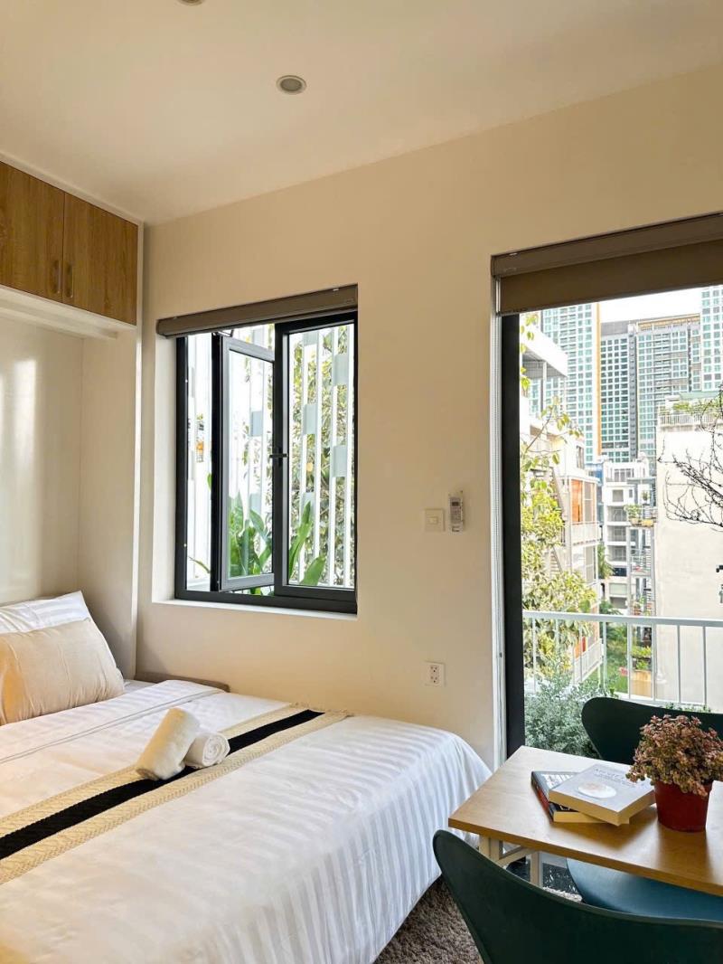 ✨Cho thuê căn hộ - 35m² - có ban công – full nội thất – giáp quận 1 ✨ - 3