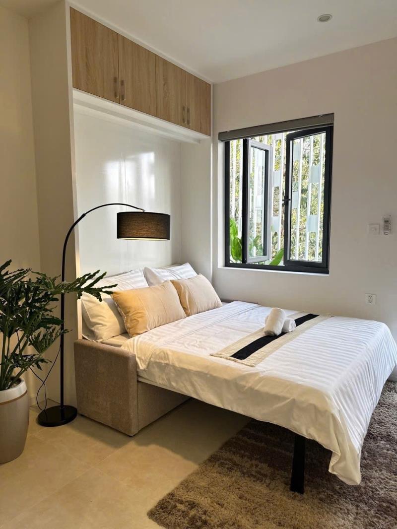 ✨Cho thuê căn hộ - 35m² - có ban công – full nội thất – giáp quận 1 ✨ - 4