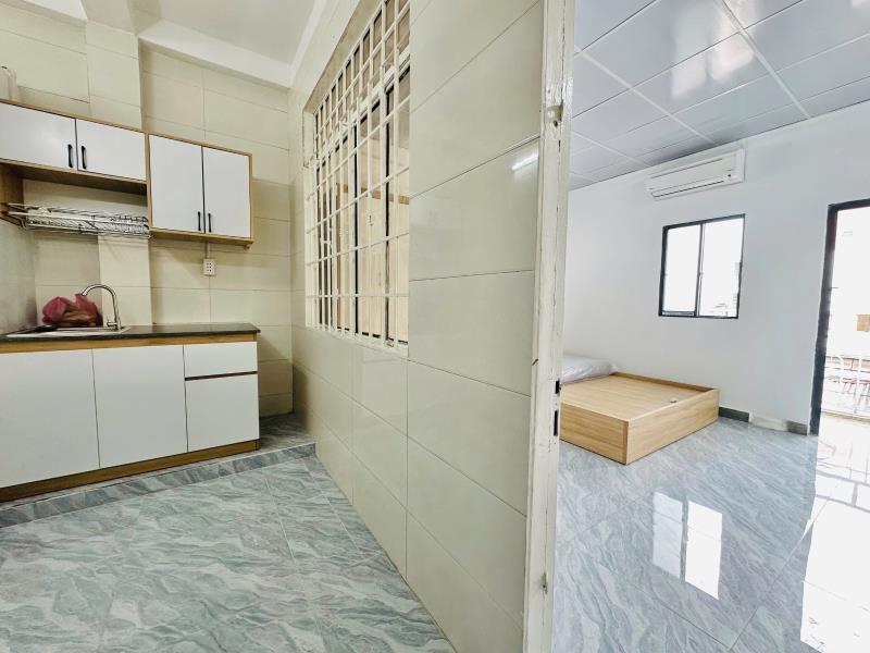 Cho thuê căn hộ 1pn tách bếp có ban công thoáng đón nắng máy giặt riêng full nội thất hồ biểu chánh gần bình thạnh , quận 1 , quận 3 - 3