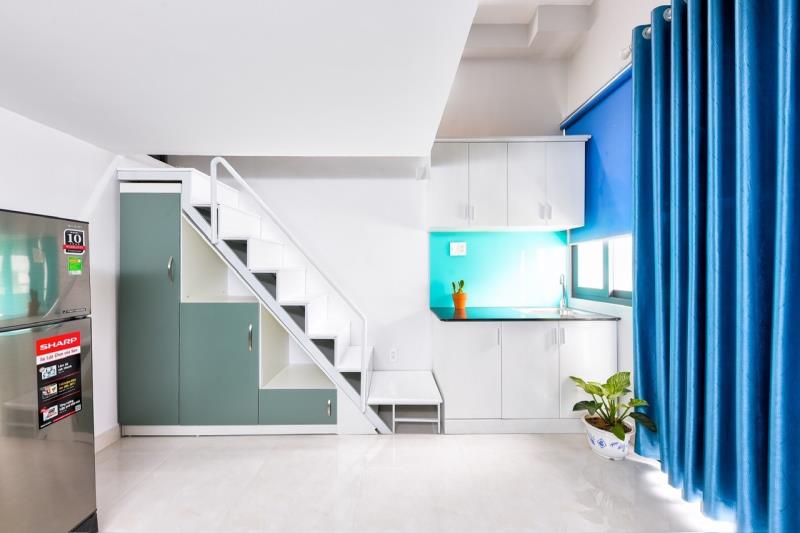 Cho thuê phòng gác 40m², ban công lớn thoáng – nơ trang long, bình thạnh gần vlu, ftu, uth, luật - 3