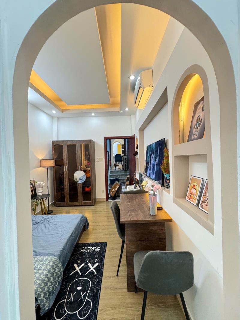 🏠 Cho thuê căn hộ chung cư mini 1pn • full nội thất – ban công | sau lotte mart cộng hoà – nguyễn thái bình • hoàng văn thụ – khu k300  - 2
