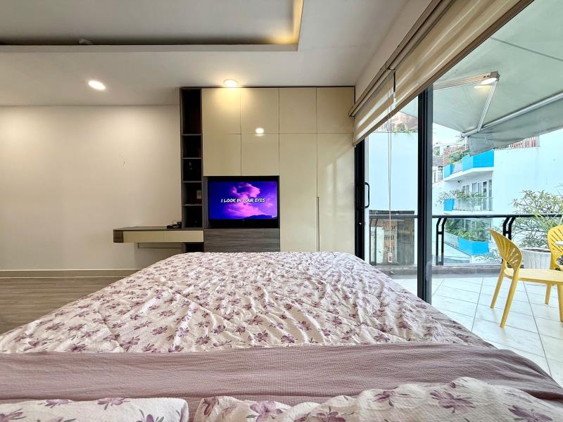 Cho thuê căn hộ studio ban công rộng – trần đình xu, quận 1 - 2