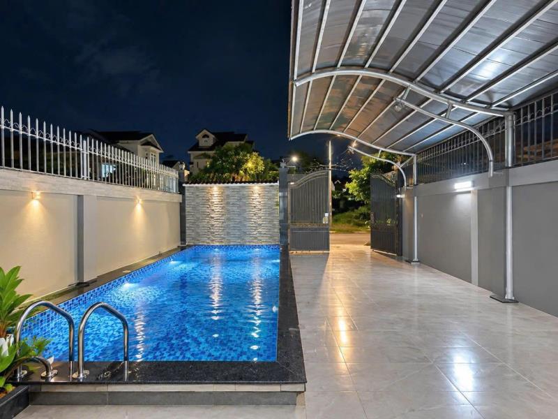 240m² biệt thự gần global city – phước long – 4 tầng – hồ bơi, gara – 21 tỷ - 2