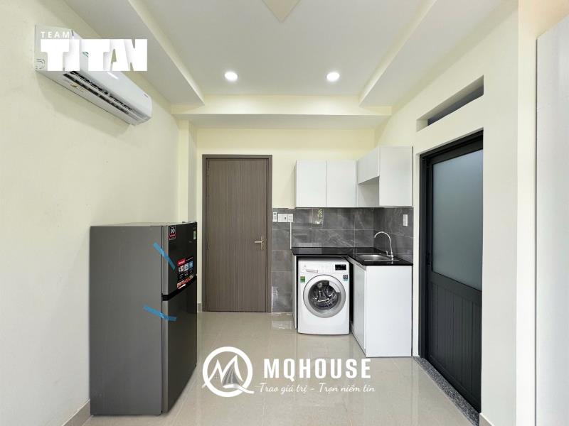 Phòng 40m2 tách bếp máy giặt riêng mới keng ngay chợ bà chiểu- lê trực, bình thạnh - 2