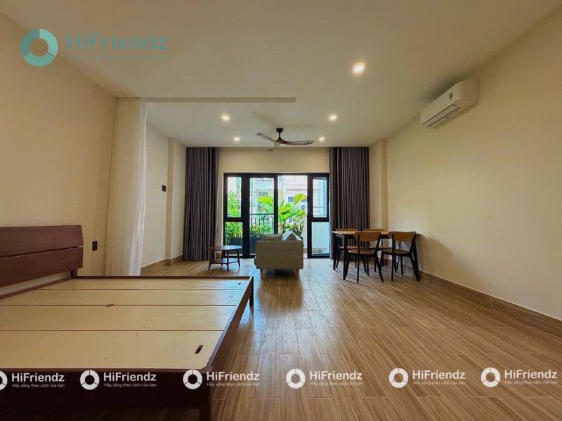 Cho thuê căn hộ studio full nội thất ban công cao cấp gần nhà ga t3- vòng xoay lăng cha cả - 2