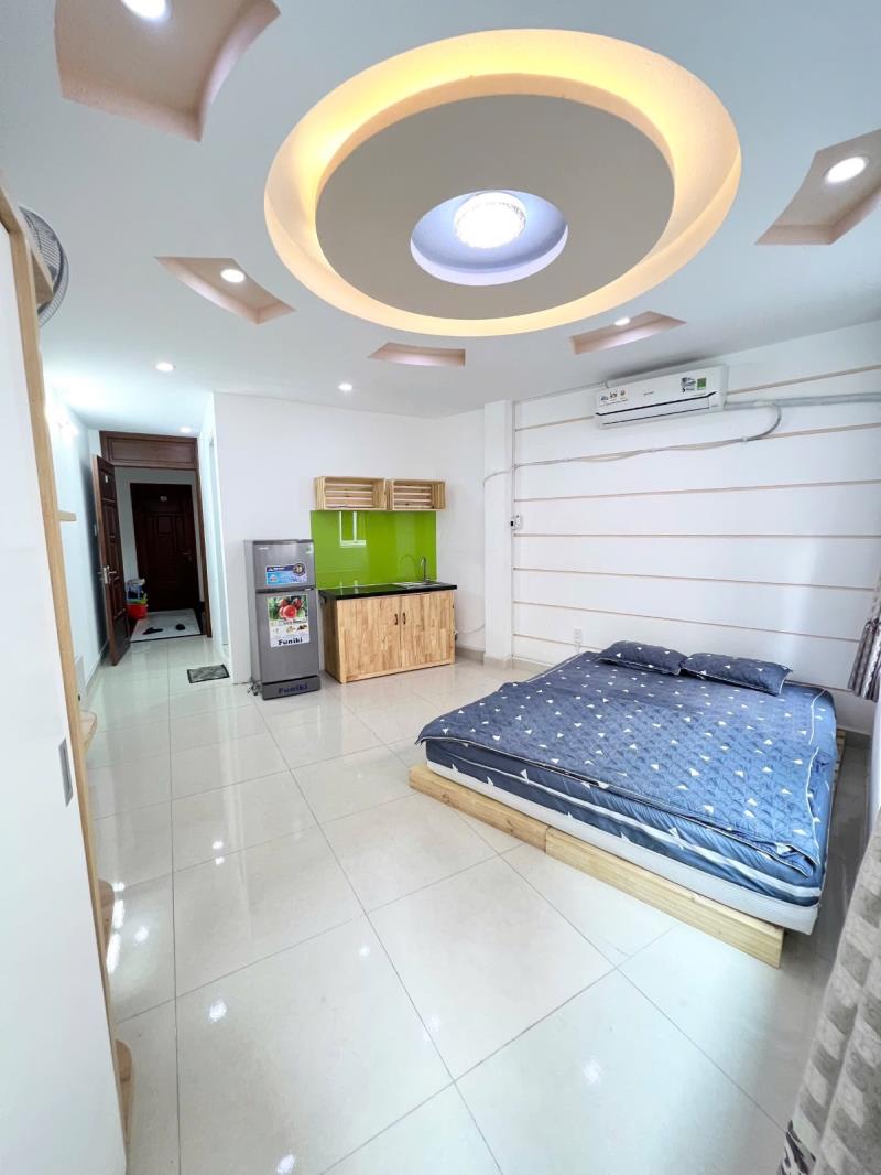 Cho thuê căn hộ studio- full nội thất - cửa sổ to- máy giật riêng- tách bếp-nguyễn trọng tuyển-phú nhuận - 2