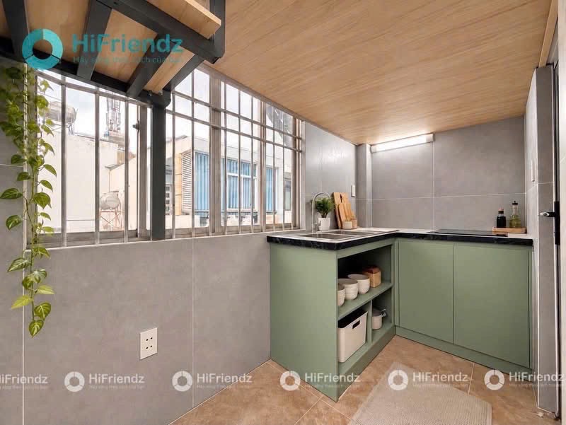 Cho thuê phòng có cửa sổ lớn thoáng có gác full nội thất đường phan xích long phú nhuận, sát q1, q3 - 4