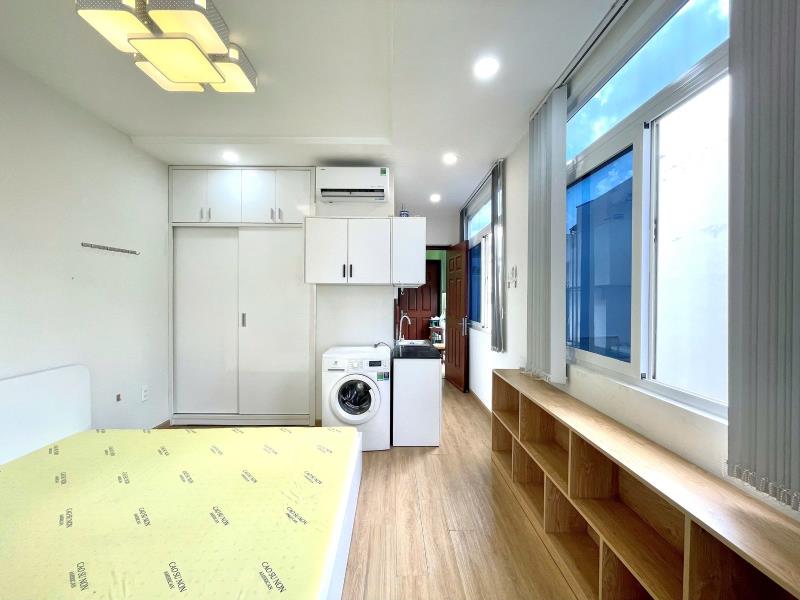 Cho thuê phòng ban công máy giặt riêng ngay lê quang định - bình thạnh gần quận 1, quận 3, phú nhuận, full nội thất, ban công, tiện di chuyển qua phạm văn đồng, đại học văn lang cơ sở 2-3 - 3