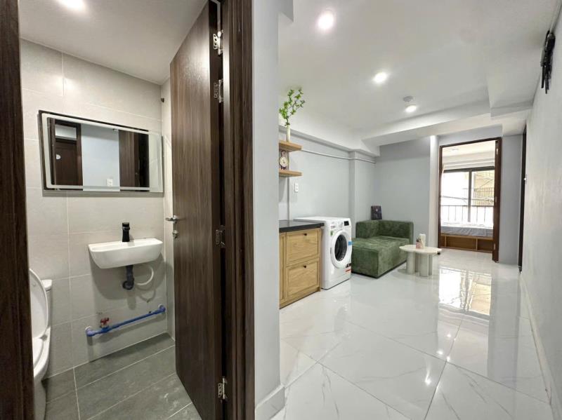 Cho thuê căn hộ 2 phòng ngủ tại bình thạnh ban công - giặt riêng, gần phạm văn đồng, tiện di chuyển qua sân bay, trung tâm bình thạnh - 3