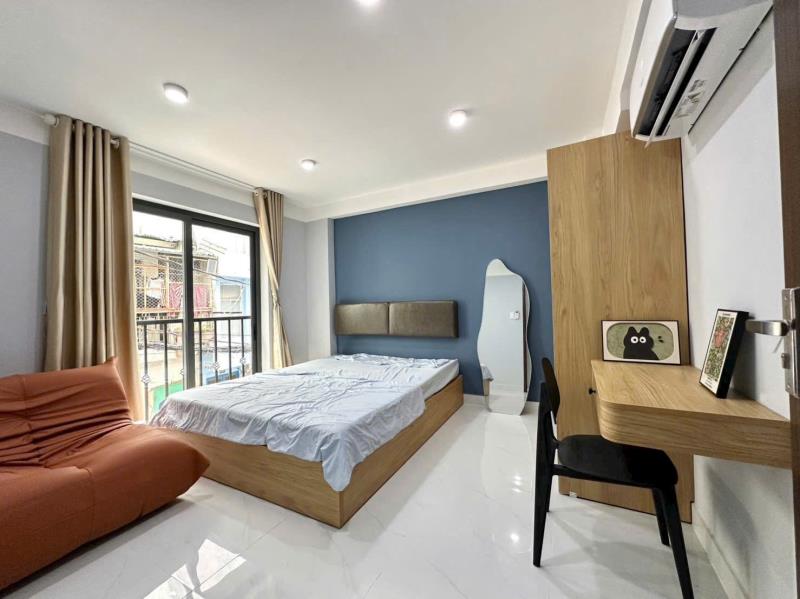 Cho thuê căn hộ 2 phòng ngủ tại bình thạnh ban công - giặt riêng, gần phạm văn đồng, tiện di chuyển qua sân bay, trung tâm bình thạnh - 2