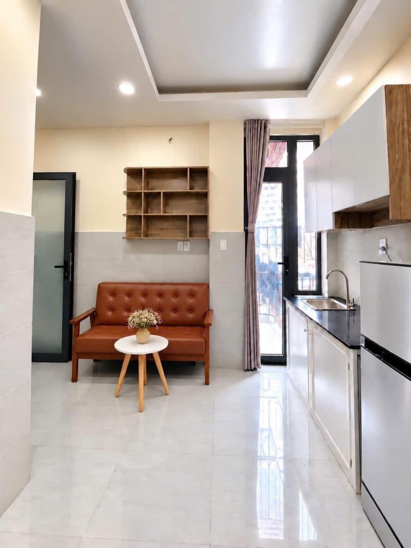 Cho thuê căn hộ - full nội thất - cửa sổ thoáng- máy giật riêng- bancon to- thạnh mỹ tây bình thạnh - 3
