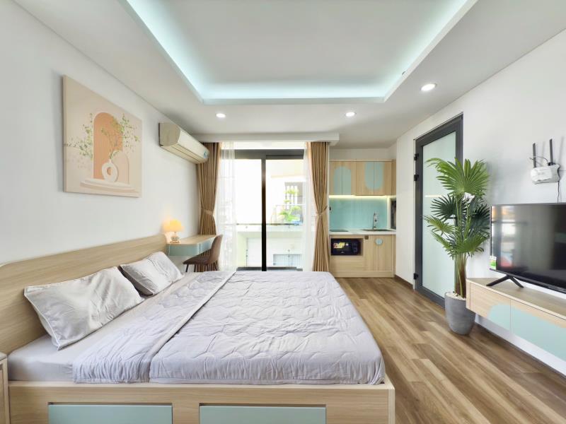 Cho thuê căn hộ studio lê văn sỹ quận 3 - full nội thất - gần đường trần quang diệu, đại học mở, cầu lê văn sỹ, bờ kè hoàng sa - trường sa - 4
