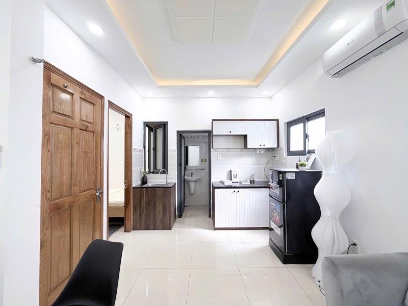 Căn hộ 1pn cửa sổ thoáng mát – full nội thất – tòa nhà thang máy – giá 7tr - 3