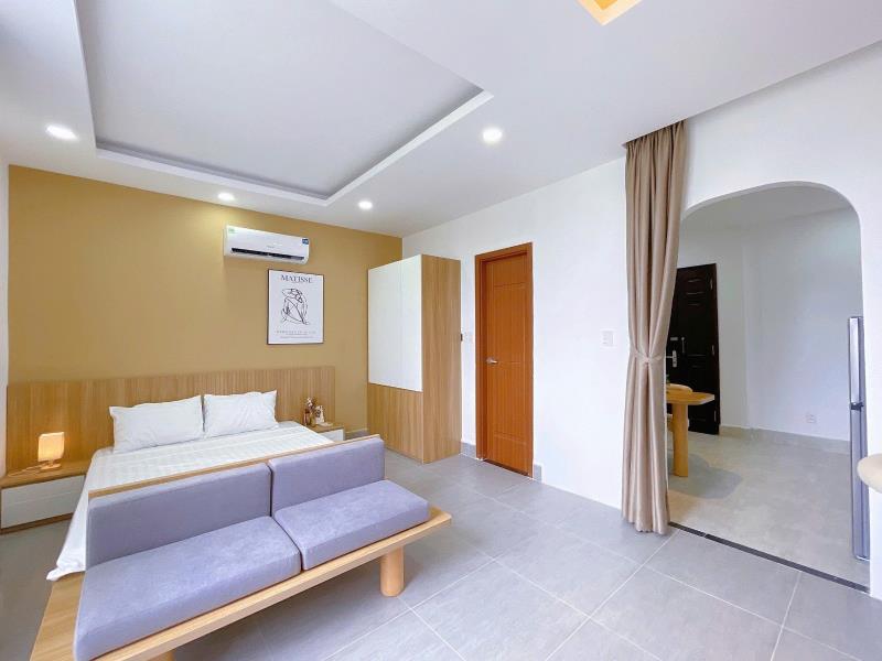 Cho thuê căn hộ 1pn sáng thoáng, ban công cây xanh – điện biên phủ, bình thạnh giáp q1 - 4