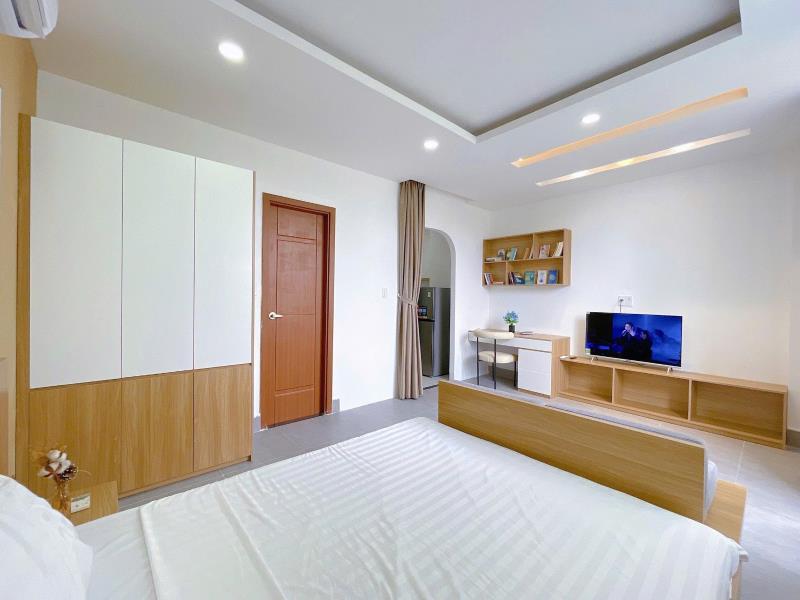 Cho thuê căn hộ 1pn sáng thoáng, ban công cây xanh – điện biên phủ, bình thạnh giáp q1 - 3