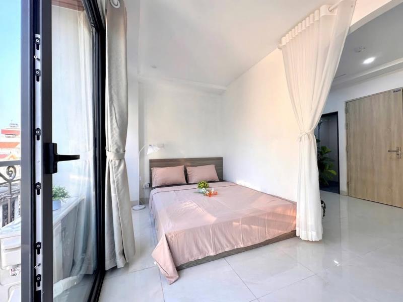 Căn hộ 1 phòng ngủ full nội thất ban công ngay nguyễn xí tiện đi nơ trang long, đinh bộ lĩnh, phạm văn đồng - 3