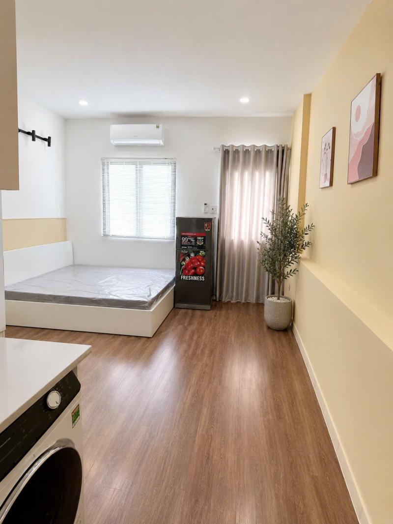 Cho thuê căn hộ mới 100% khu chợ bà chiểu bình thạnh - 2