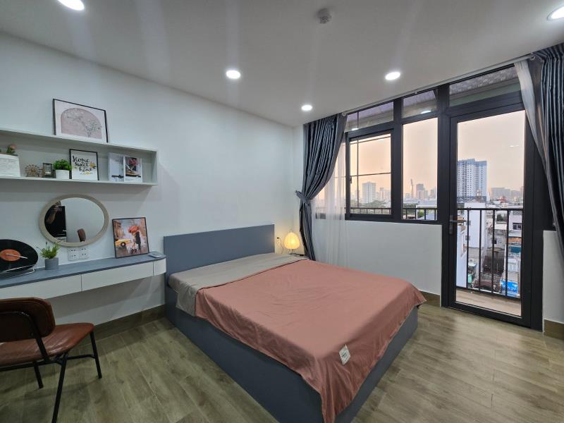 Cho thuê căn hộ full nội thất mới xây phường tân hưng, quận 7 - 4