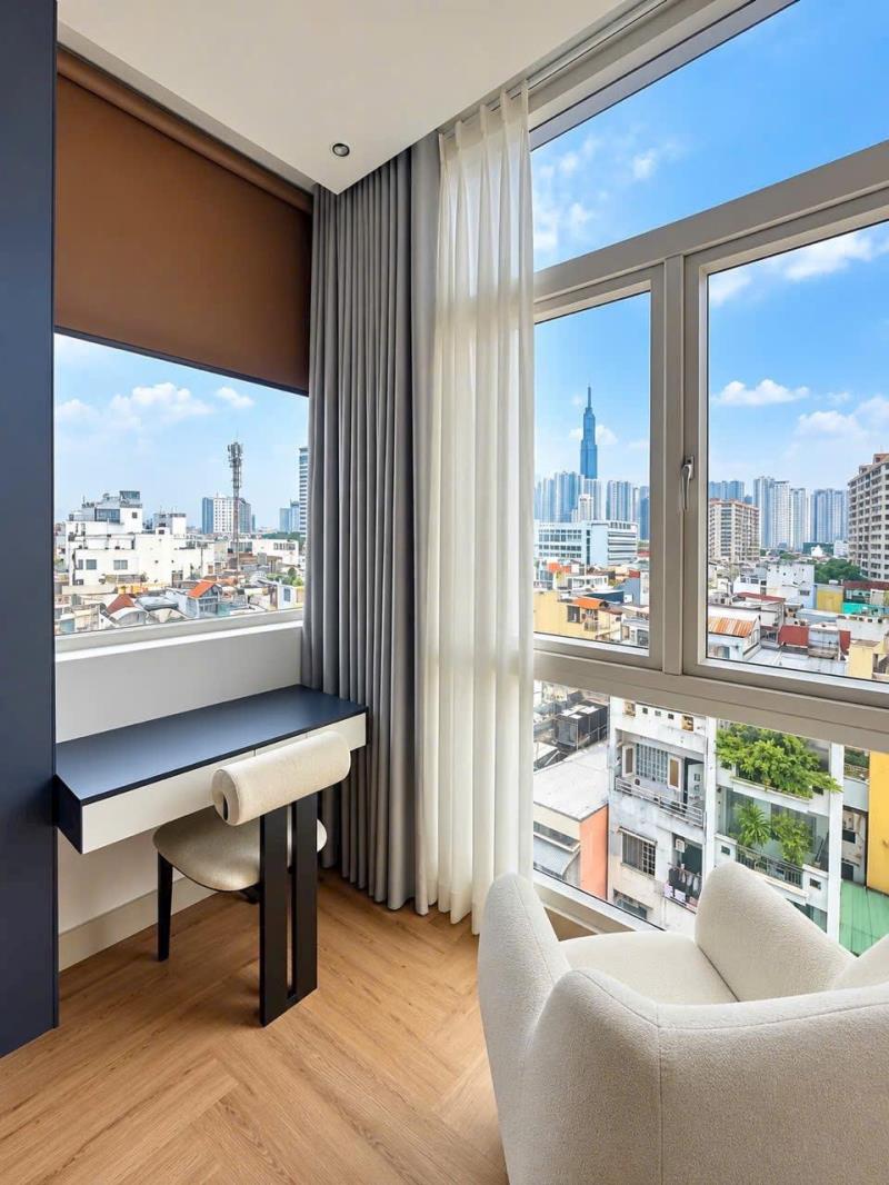 Khai trương phòng tách bếp 40m2 full kính view toàn thành phố- huỳnh mẫn đạt, bình thạnh - 3