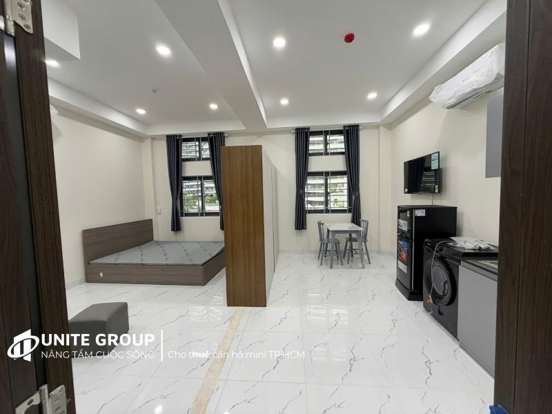 Căn hộ mới 100% full nội thất máy giặt riêng bình thạnh gần ngã tư hàng xanh tiện đi quận 1, 2 - 2