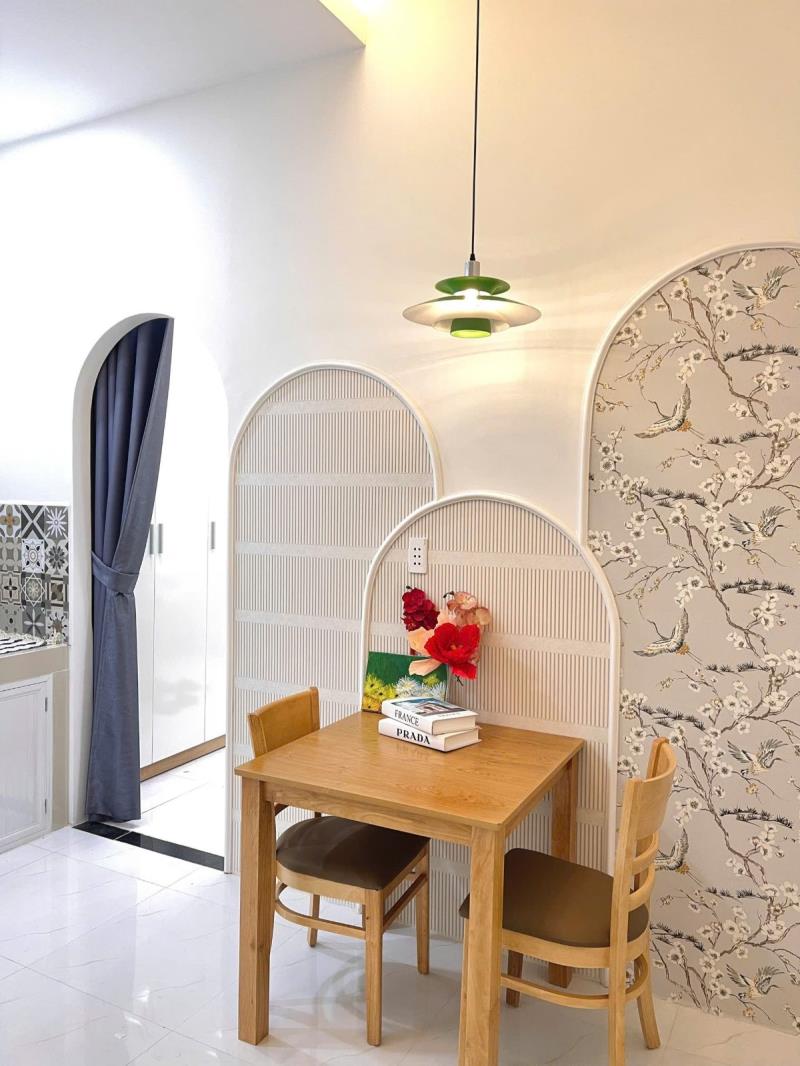 Cho thuê căn hộ 1 phòng ngủ - cửa sổ thoáng- máy giật riêng-gần chợ bà chiễu- chu văn an - bình thạnh - 2