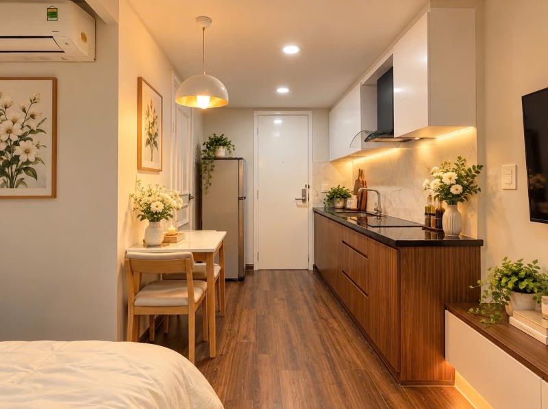 ✨ Cho thuê căn hộ 35m² cửa sổ lớn – full nội thất – giáp quận 1 ✨ - 3