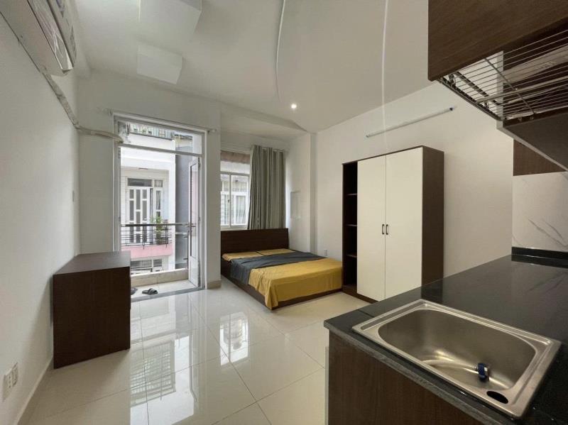 Cho thuê căn hộ bancon thoáng- giáp quận 1 -máy giật riêng- tăng bạc nổ - bình thạnh - 4
