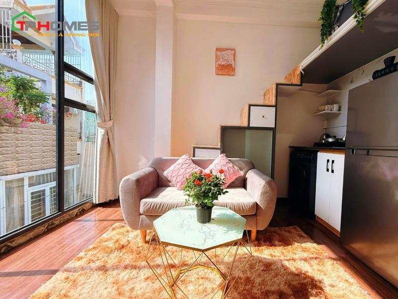 Cho thuê căn hộ gác duplex phan đình phùng, phú nhuận. giáp q1, q3 - 2