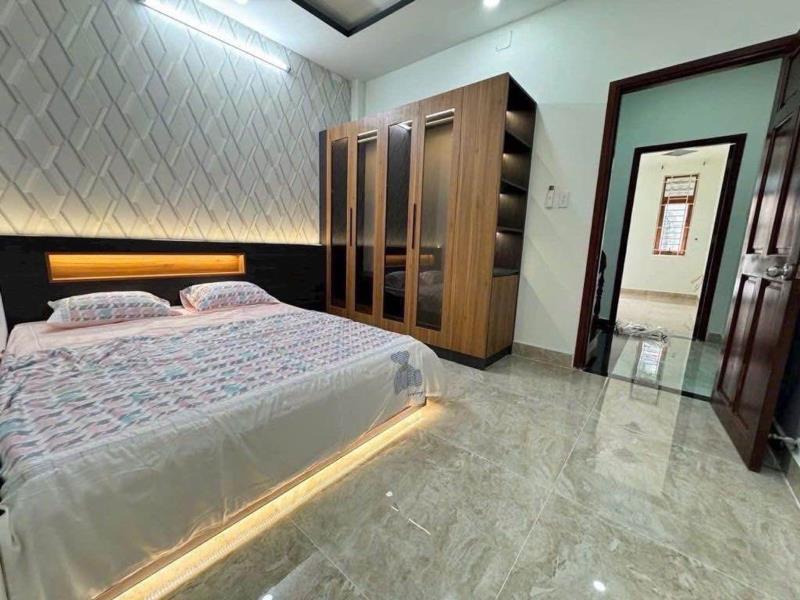 Dts 128m²  – nhà 3 tầng btct 4pn – hẻm nhựa 7m ô tô ngủ cửa – 4.85 tỷ - 2