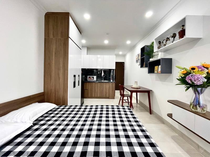 Cho thuê căn hộ ban công có máy giặt riêng ở phú mỹ hưng, gần rmit, tdtu quận 7 - 2