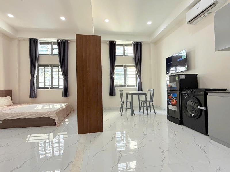 Khai trương căn hộ tách bếp, cửa sổ lớn, máy giặt riêng  xô viết nghệ tĩnh, bình thạnh sát q1, hàng xanh - 2