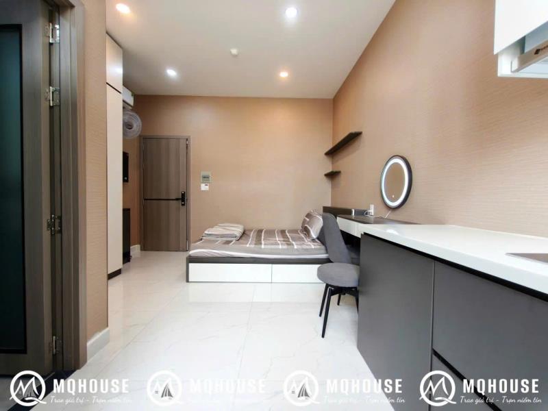 Studio sân bay cao cấp, thang máy cửa sổ - 4