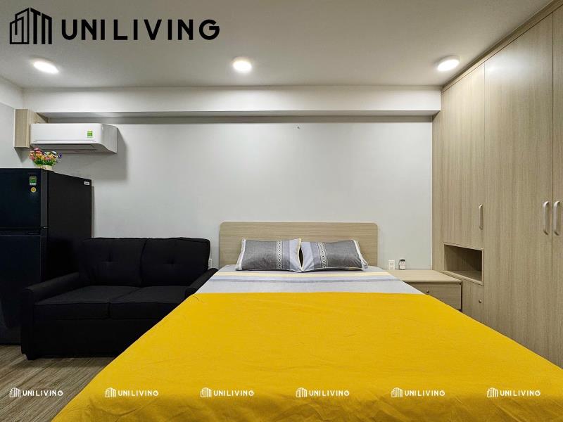Chỉnh chủ khai trương chdv có sân vườn - full nội thất - sát quận 1 - giá 9.300.000/tháng - 2