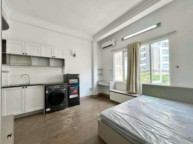 Căn hộ mini cửa sổ lớn, máy giặt riêng gần landmark 81 – nguyễn hữu cảnh, bình thạnh