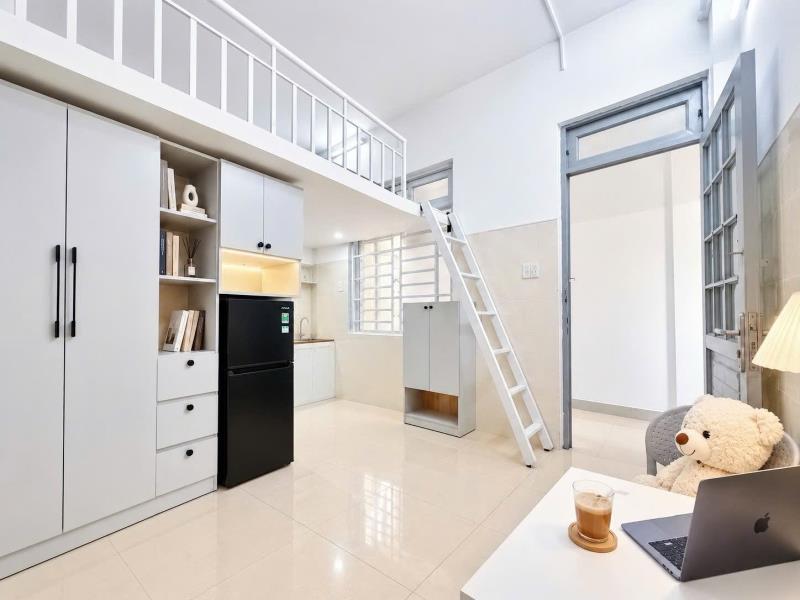 🏠 Cho thuê căn hộ chung cư mini 1pn • full nội thất – ban công | sau lotte mart cộng hoà – nguyễn quang bích • hoàng văn thụ – khu k300 • nhà ga t3 - 3