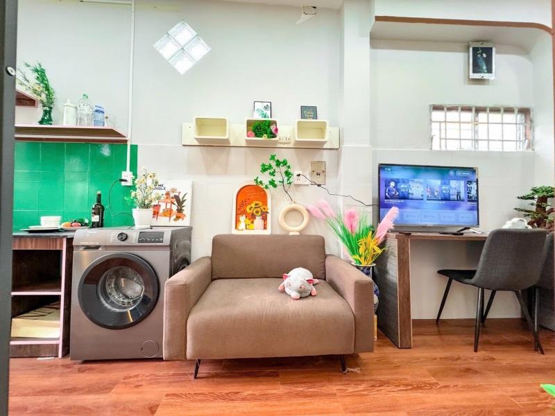 💎 Căn hộ 2pn ban công trang bị máy chiếu – đường tân châu, tân bình 💎 📍 vị trí: đường tân châu, p. tân hòa, tân bình (gần lũy bán bích, bảy hiền, kết nối nhanh q10, tân phú) 🛵 📦 - 3