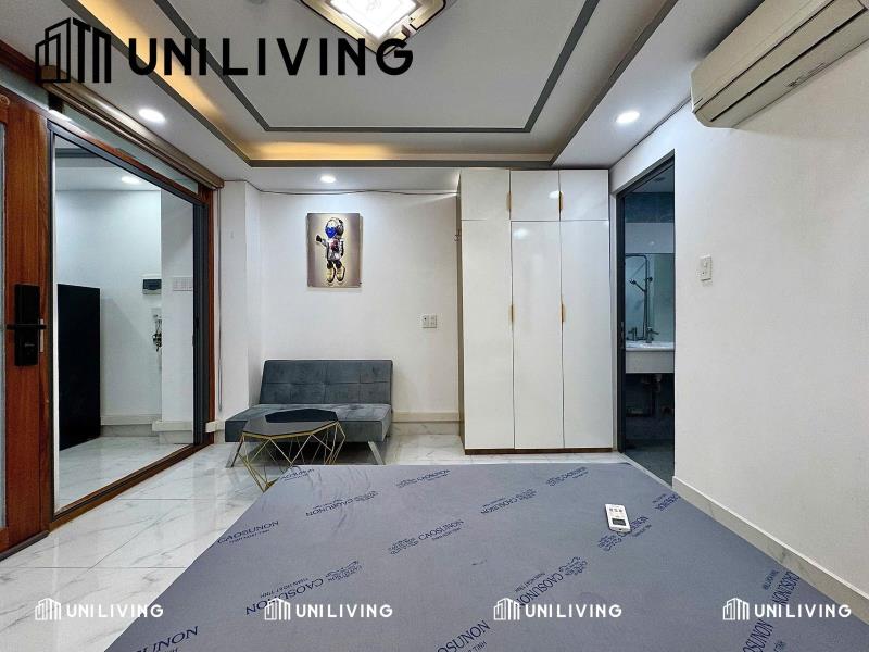 1 phòng ngủ mới 100%, thang máy, cửa sổ lớn tại nơ trang long, bình thạnh, giáp gò vấp, thuận tiện đi qua sân bay 0345658*** - 4