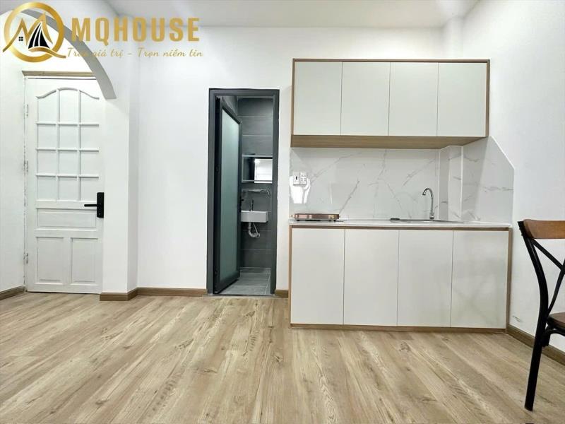 Cho thuê căn hộ bạch đằng 1 phòng ngủ cửa sổ thoáng thang máy máy giặt riêng gần hàng xanh 0868993*** - 4