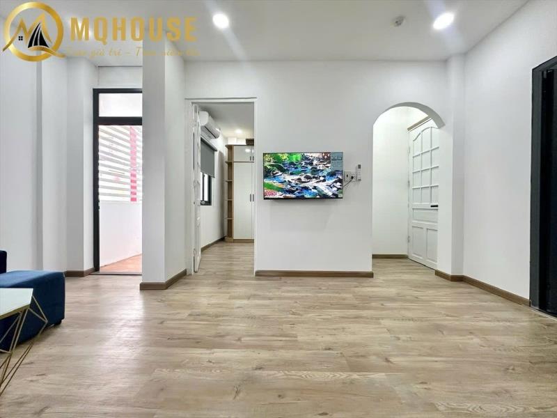 Cho thuê căn hộ 1 phòng ngủ 45m2 – bạch đằng, bình thạnh gần ngã tư hàng xanh, chợ bà chiểu - 0941746*** - 2