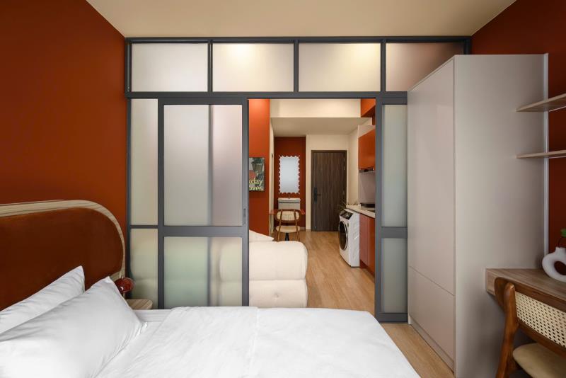 Căn hộ 1 phòng ngủ riêng biệt cửa sổ thoáng full nội thất đường xô viết nghệ tĩnh quận bình thạnh, sát q1, ngã tư hàng xanh - 3
