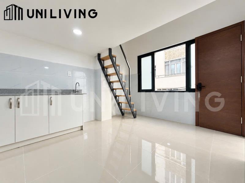 Cho thuê duplex mới xây cửa sổ lớn đón nắng gần học viện cán bộ chu văn an