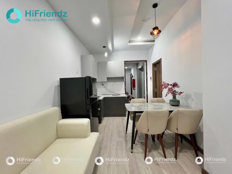 Cho thuê căn hộ 2pn + rộng  cửa sổ lớn full sang xịn máy giặt riêng - nguyễn khuyến chợ bà chiểu tiện di chuyển q1 , q3 - 4
