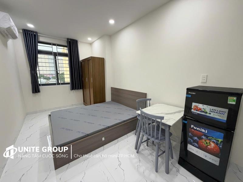Cho thuê căn hộ mới 100%, cửa sổ lớn, full nội thất - xô viết nghệ tĩnh, bình thạnh sát quận 1, hàng xanh - 4