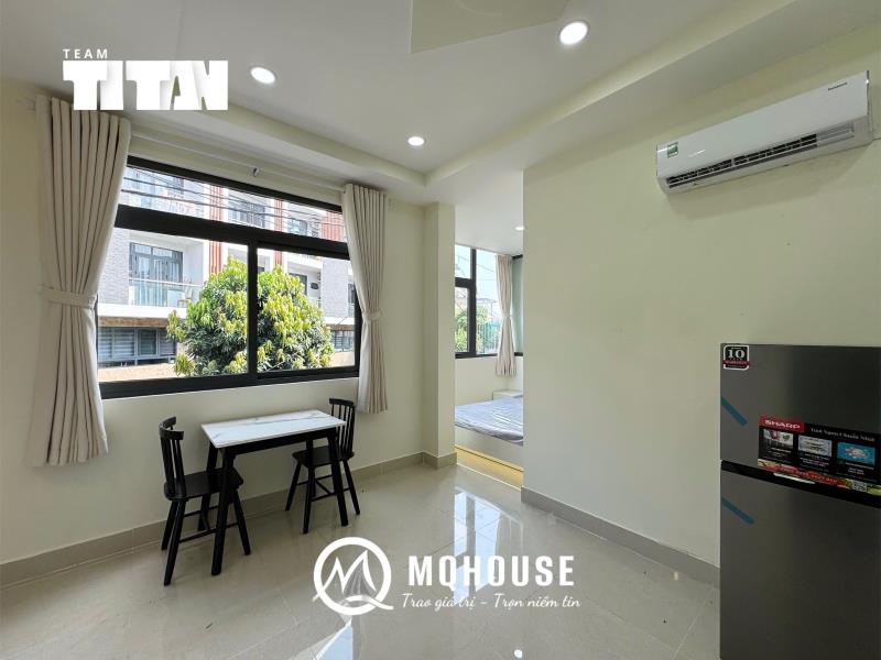 🌸Cho thuê căn hộ rộng vách ngăn bếp cao cấp ngay phạm văn đồng giáp các quận  - 3