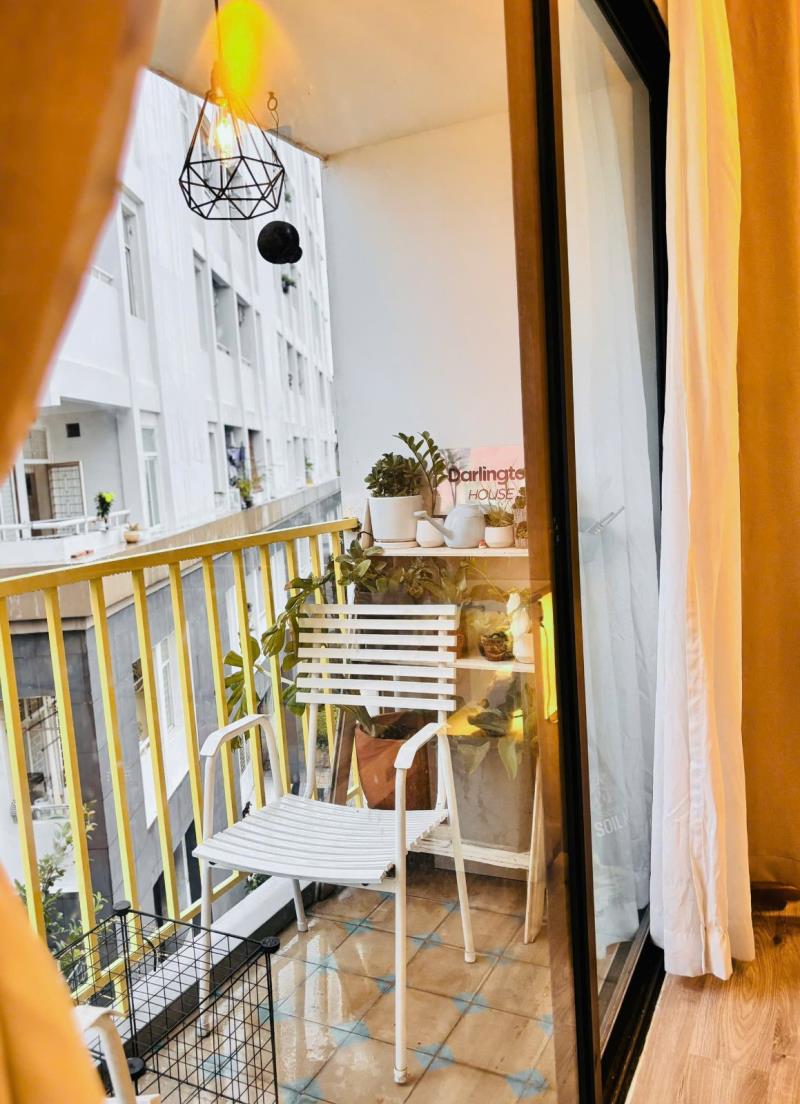 Cho thuê căn hộ 1pn ban công, decor đẹp ngay cầu thị nghè bình thạnh giáp q1 - 4