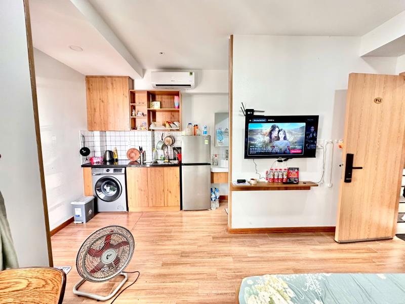 Cho thuê căn hộ mini full nội thất phan văn trị đi đại học văn lang bình thạnh - 3