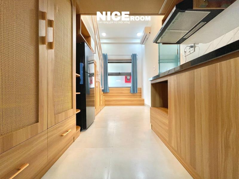 Cho thuê căn hộ mini gác, nhà thang máy, mới 100% khu gần cầu thủ thiêm, bình thạnh - 4